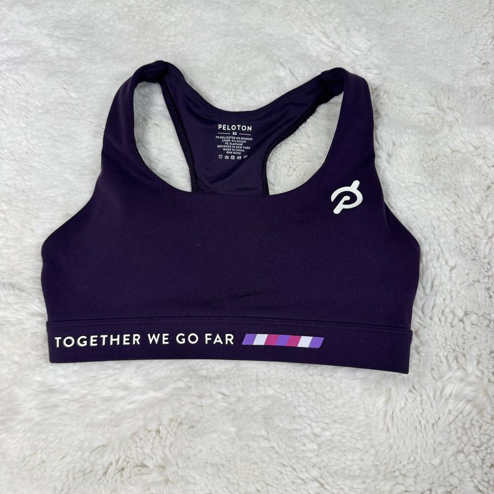 Peloton Purple Sports Bra | Size XS | Like New